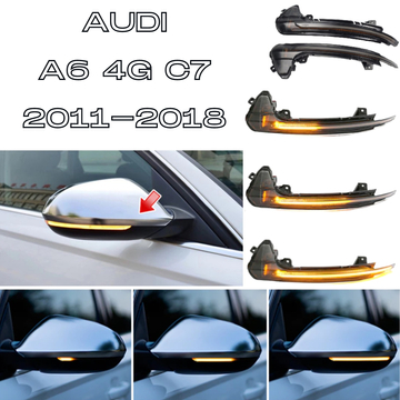 kkrauto.hu - Audi A6 4G C7 dinamikus LED - LEDES Tukor Index futofenyes tukorindex 4G5949101A 4G5949102A