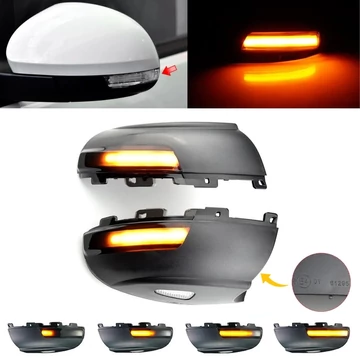 kkrauto.hu - VW Volkswagen Sharan 2 II Tiguan Seat Alhambra dinamikus LED - LEDES Tukor Index futofenyes tukorindex 3C8949101 3C8949101A 3C8949102 3C8949102A