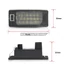 Kép 3/5 - Seat Skoda VW Volkswagen led rendszam vilagitas 5N0943021B 5NA943021