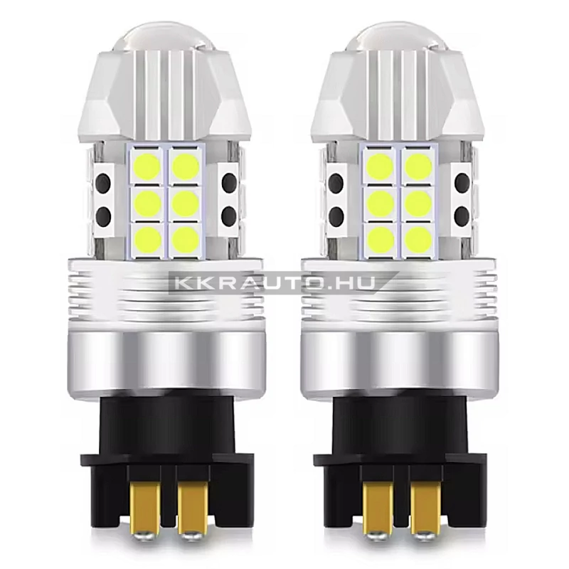kkrauto.hu - PW24W LED izzo ego jegfeher Hideg feher 6500K Canbus N1077630