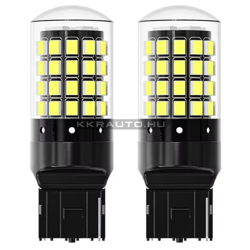 kkrauto.hu - W21W 7440 feher jegfeher izzo ego Canbus 12V 2db-os keszlet